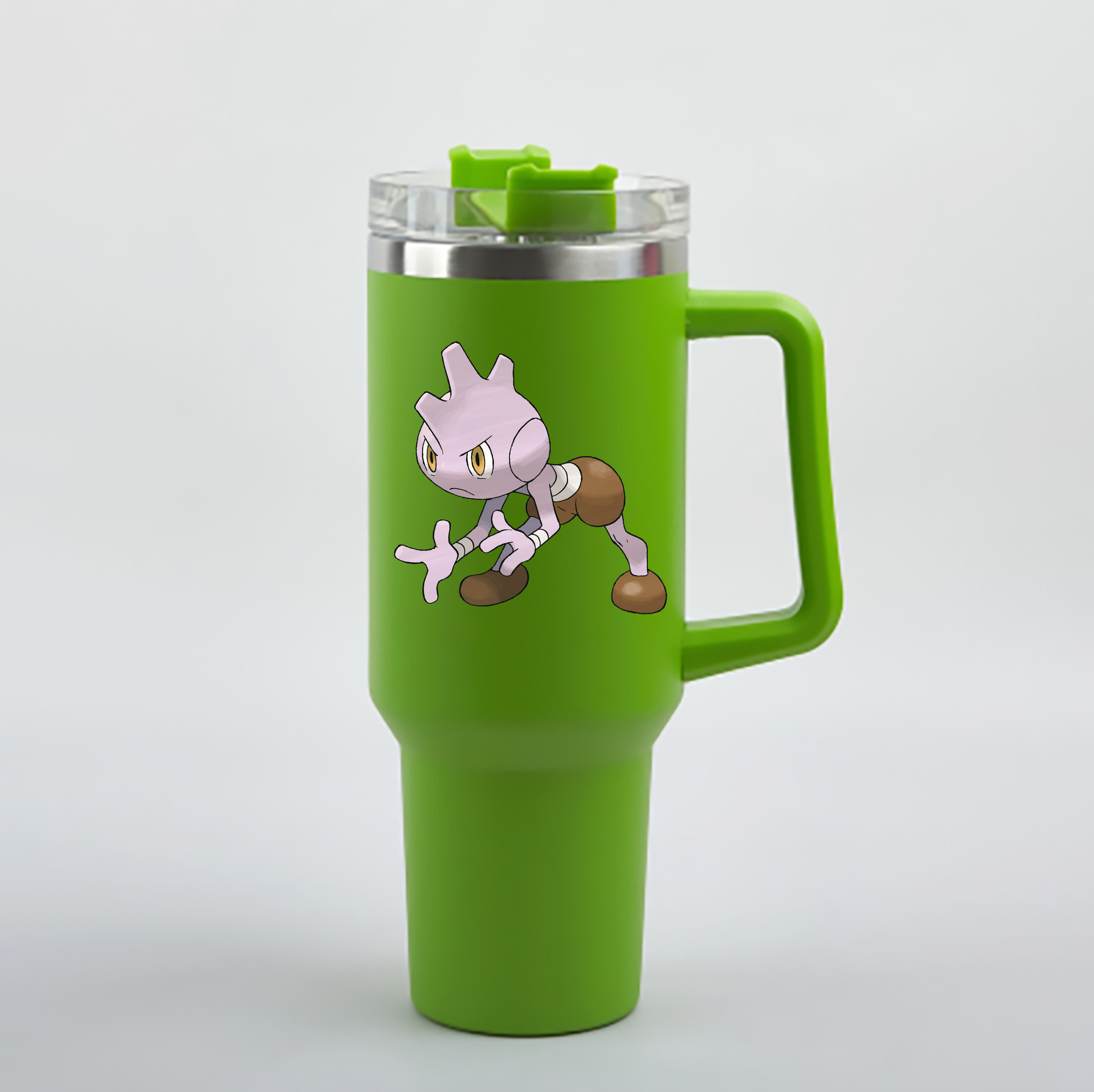 （画像用） ポケットモンスター Pokémon 1200mL車用タンブラー - クリスタルステッカー（プラスチックストロー付き）